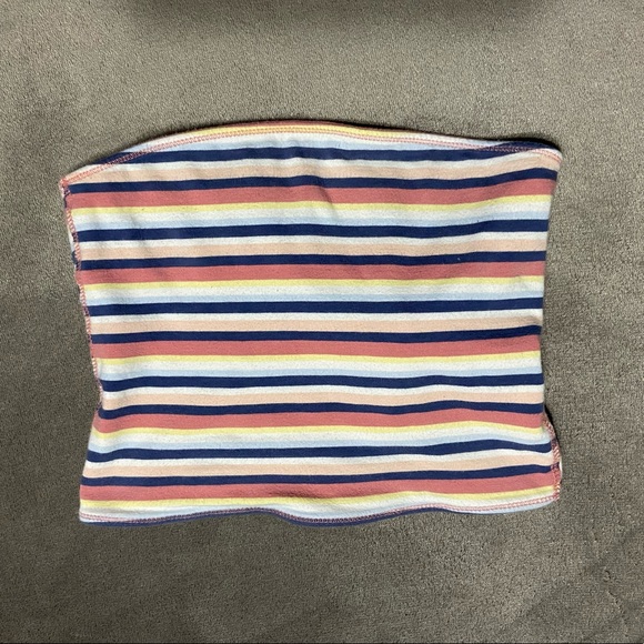 Abercrombie & Fitch Striped tube top (size XS) - Picture 1 of 4